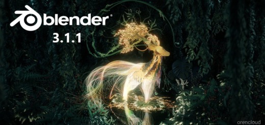blender 3.1.1 splash header
