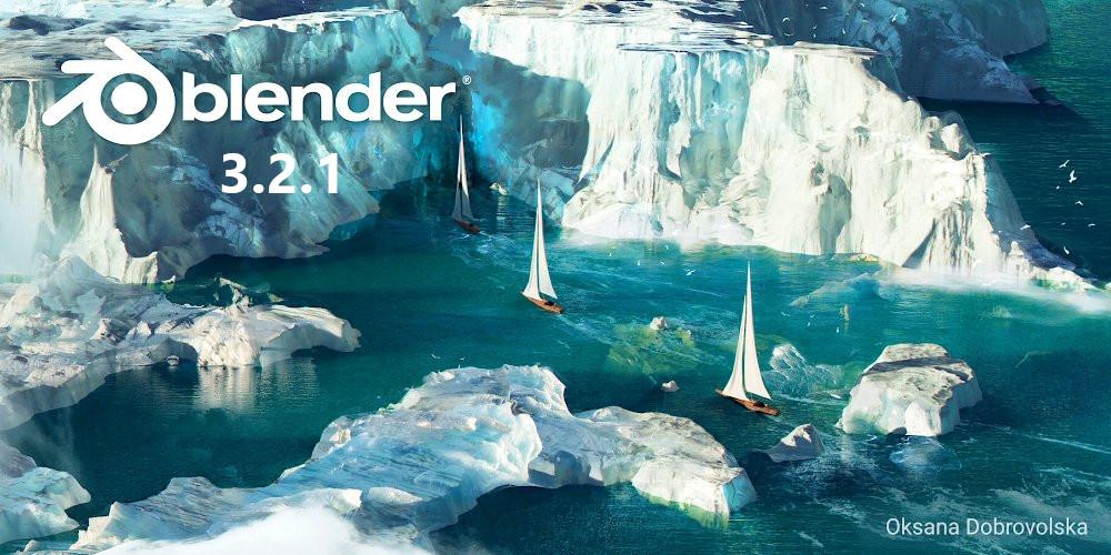 blender 3.2.1 splash header