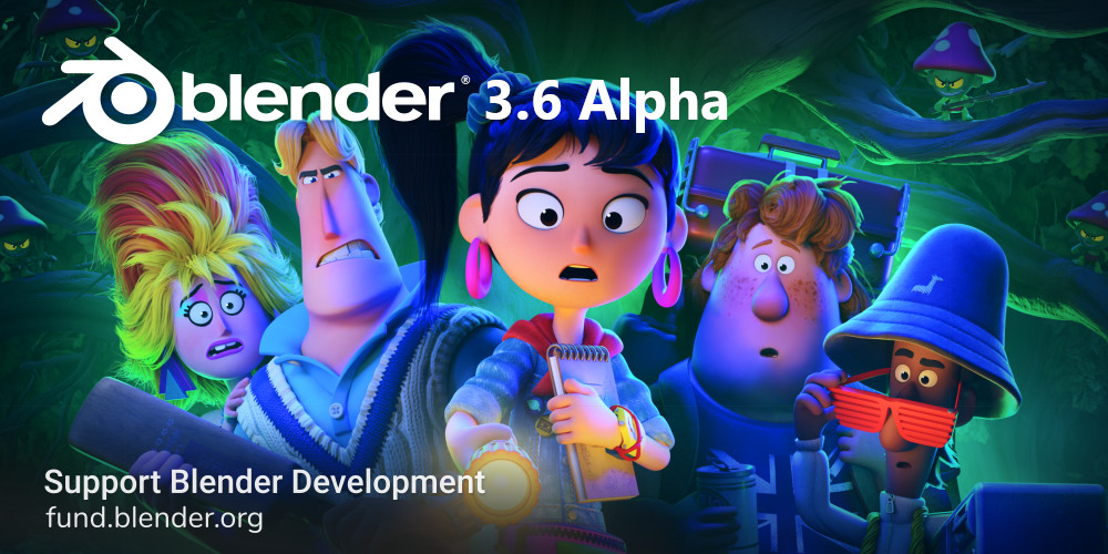 blender 3.6 alpha splash header