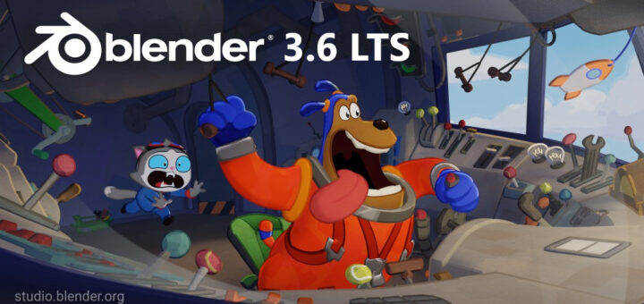 blender 3.6 LTS splash header