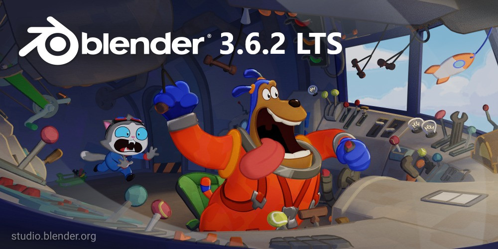 blender 3.6.2 splash header